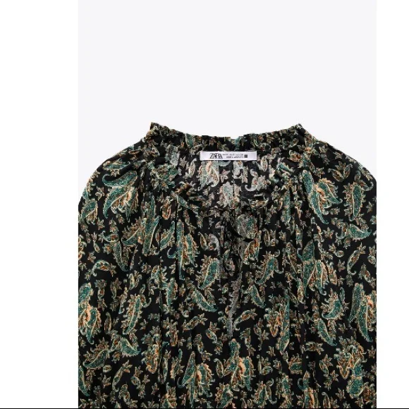 Zara Long Sleeve Mini Dress - Picture 3 of 15